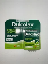 NEW Dulcolax Comfort-Coated Laxative Tablets, 200 ct. EXP 2027