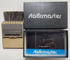 Vintage Staticmaster 3C500 Retractable 3" Brush w/ Box  Inst. For Vinyl LPs ..7