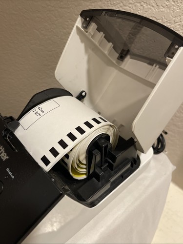 Brother QL-710W Wireless Label Thermal Printer w/ Power cord & USB Cable Tested - Picture 5 of 6