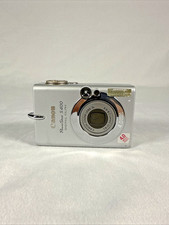 Canon PowerShot Digital ELPH S400 / IXUS 400 4.0MP Digital Camera FOR PARTS READ