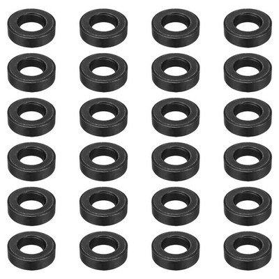 24 Pcs Carbon Steel Flat Washer Fits, M16 x 34mm x 10mm Black Washer Fits