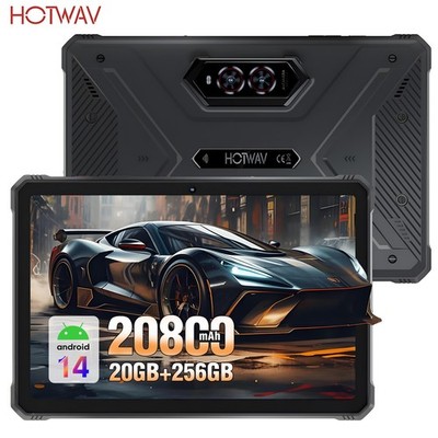 HOTWAV R9 Pro Tablet 20080mAh 11'' Outdoor Tablet 20GB+256GB Dual SIM 4G Tablet