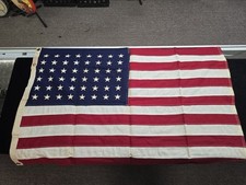 Annin Defiance 48-Star American Flag  Cotton Bunting 1950s Era USA Flag 2x3,