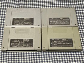 Mega Man X, X2, X3 & 7 Super Famicom SFC Cartridge Lot of 4 Tested Works Japan