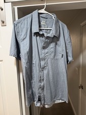 KUIU Steel Blue Button-Up Shirt Size XL