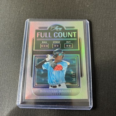 2024 Panini Three and Two - Full Count Sebastian Walcott #18 /32