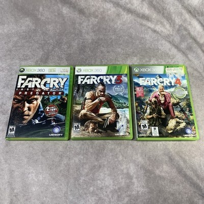 Far Cry Instincts Predator and Far Cry 3 & 4 Xbox 360 Bundle