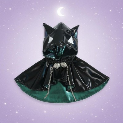 OB11 Cat Ear Cloak Chain Clasp Feature BJD Outfit