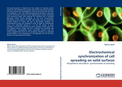 Electrochemical synchronization of cell spreading on solid surfaces Marius Socol