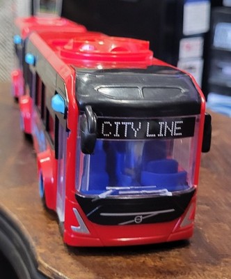 Dickie Toys Volvo 7900 E City Bus RARE Moving Parts Toy 