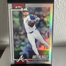 Topps 2026 Series 1 Austin Riley Atlanta Braves Parallel #238 Baseball Card