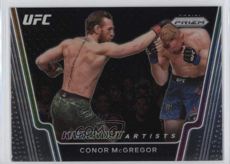 2021 Panini Prizm UFC Knockout Artists Conor McGregor #16 1l7z