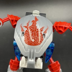 Lego Bionicle Bohrok TAHNOK 8563 Red Complete Figure with Canister