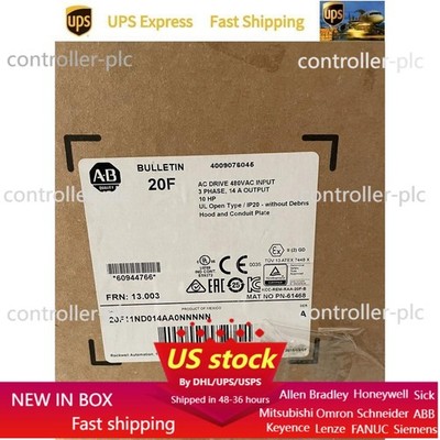 AB 20F11ND014AA0NNNNN 14A 460V 10HP PowerFlex 753   US Free Tax