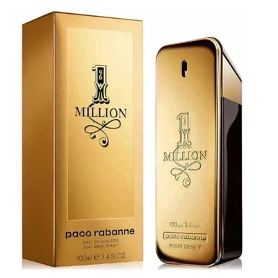 Paco Rabanne 1 Million Eau de Toilette 100ml Spray Brand New & Sealed