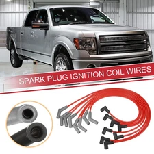 8 Pcs Spark Plug Wire Ignition Coil Cable for Ford Valve Cover Wires SBF Small
