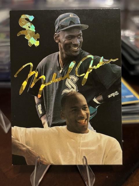 Michael Jordan 1994 Nitro LTD Promo Baseball Rookie Chicago White Sox