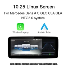 Wireless Carplay/Android Auto 12.3'' Touch Screen Multimedia for Mercedes Benz N