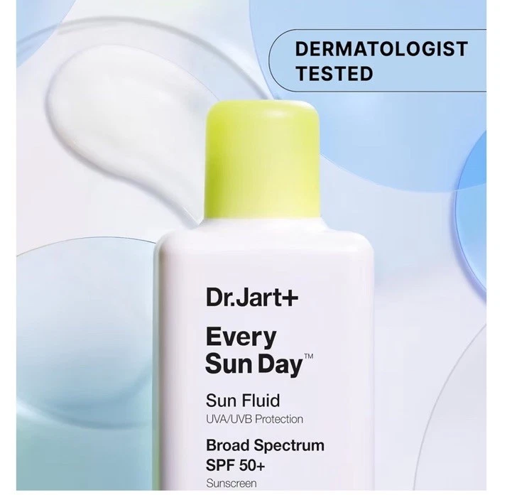 Protector solar coreano líquido para todos los días de sol Dr. Jart+ FPS 50+, envío gratuito (3,38 oz) Foto 3 de 4