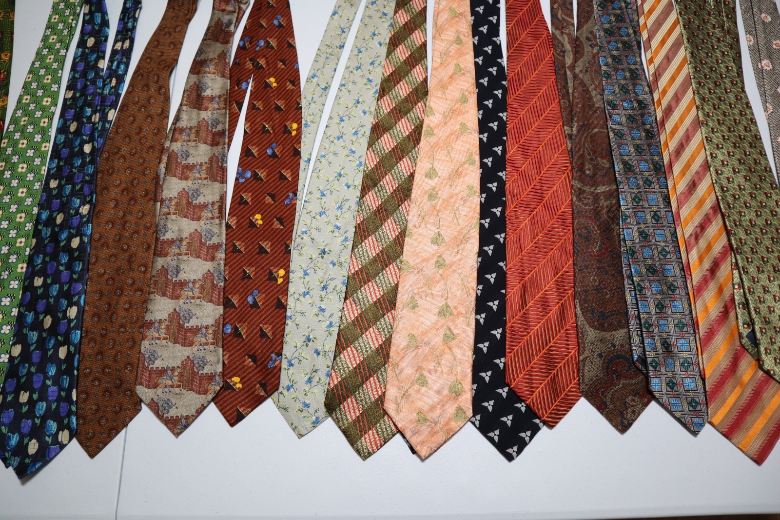 Leonard Paolo Gucci Polo Armani Versace Zegna Mens Tie Neckties Lot 170 Ties thumbnail 11