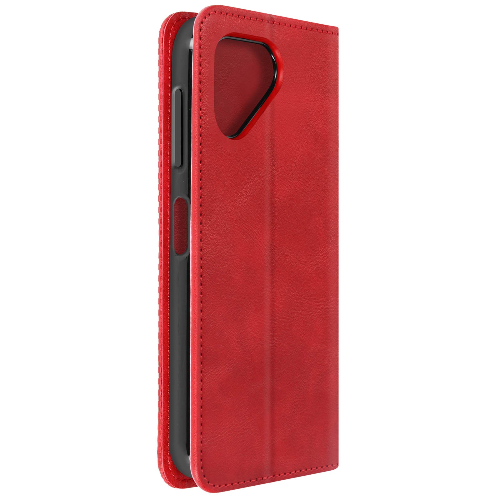 Coque Fairphone 5 antichoc rouge pour éviter les rayures d'écran
