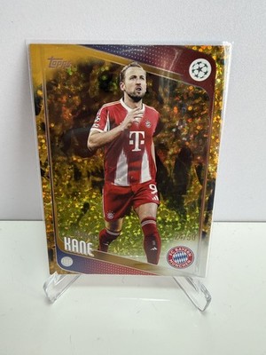 2025-26 Topps UCC Flagship Harry Kane Gold Inferno 24/50 Bayern Munich + BONUS