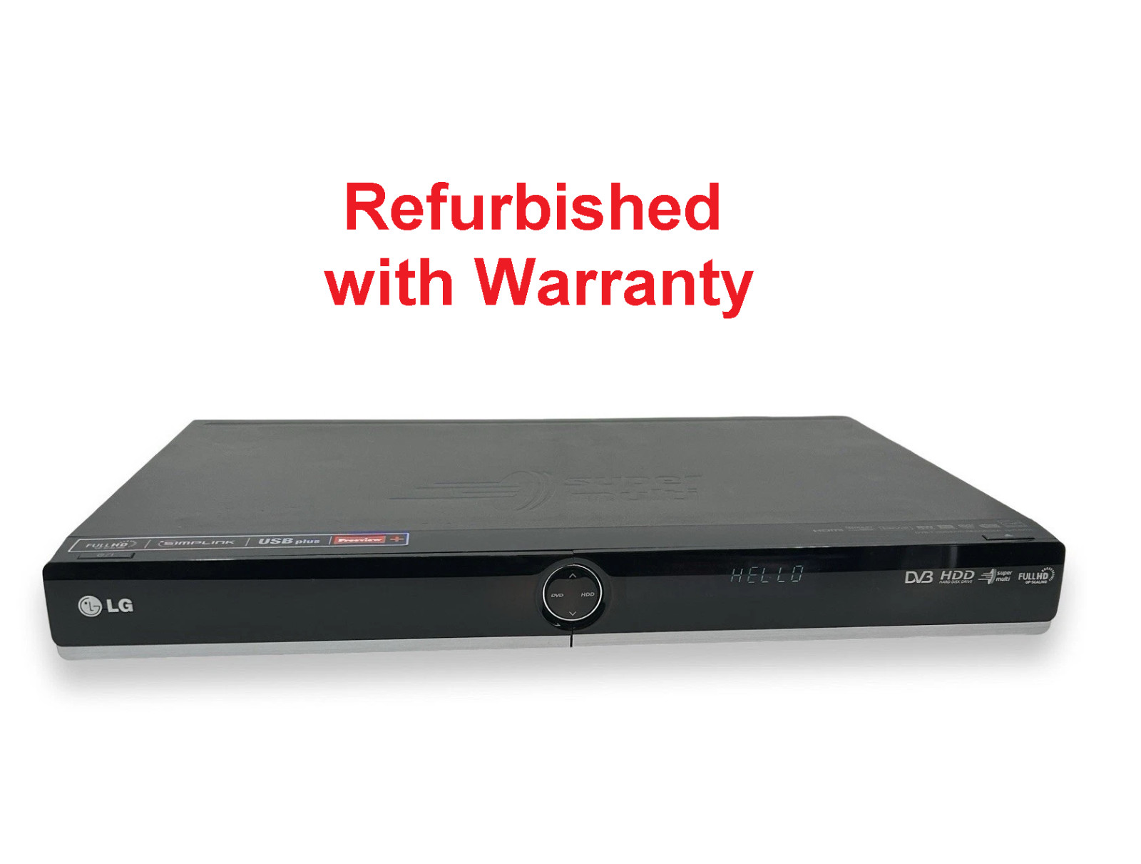 Lg Rht497h Dvd Recorder Hdd 2000GB Hdmi Freeview Multiregion