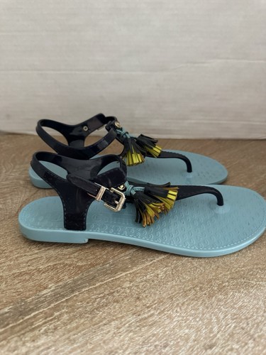 Juicy Couture Thong Slingback Sandals Size 7 - Picture 1 of 5