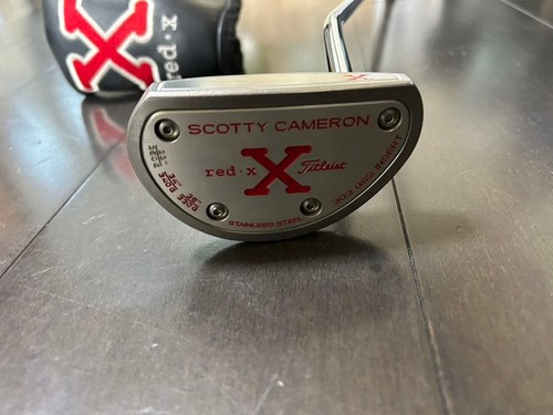 Red X Putter Scotty Cameron 33.0 Inch W/Hc