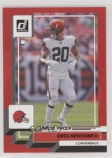 2022 Panini Donruss Press Proof Red Greg Newsome II #215 0w8