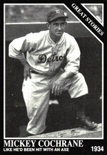 1992 Conlon Collection TSN #432 Mickey Cochrane