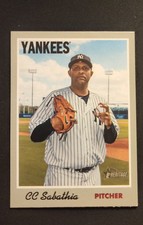 2019 Topps Heritage - C.C. Sabathia #23 New York Yankees 