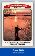 Daylight Savings Time 2023 Topps Heritage #NF-3 News Flashbacks J54