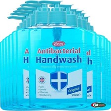 Certex Antibacterial Original Hand Wash 500ml Pack of 12 Gentle Effective 2.61 per litre