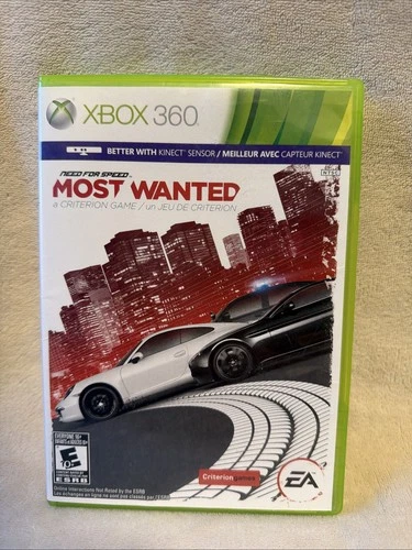 Need for Speed Most Wanted Limited Edition (Microsoft Xbox 360) CIB Very Good CD
