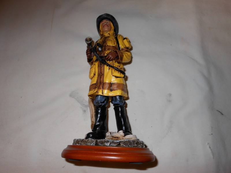 Red Hats of Courage "Ready for Action" Fireman Vanmark Ltd Edition 