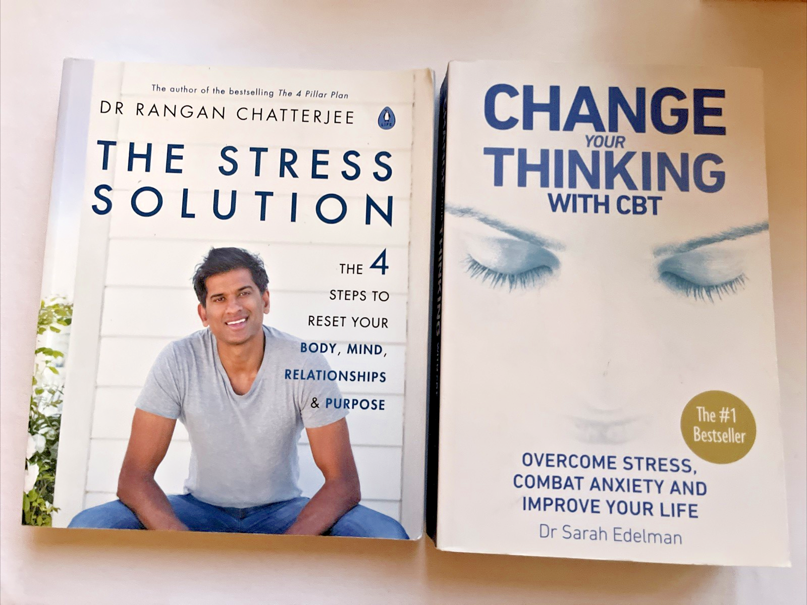 Self Help Book Bundle - Change your thinking with CBT / The Stress Solution