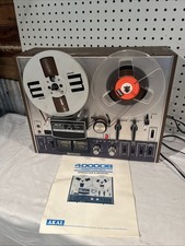 Akai GX-4000DB Reel-to-Reel Player With Manual Working Condition