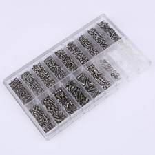 1000Pcs Glasses Repair Screws for Eyeglasses and Sunglasses Repair