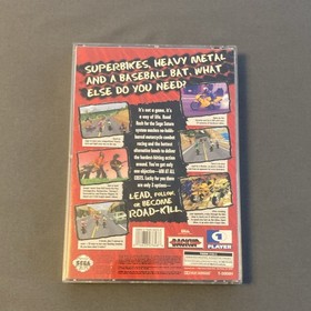 Electronic Arts Road Rash Sega Saturn 1995 NTSC-U/C T Motorcycle Racing Manual