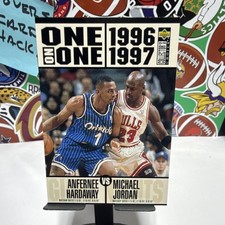 1996-97 Upper Deck Collector's Choice One on One Hardaway Jordan #358 NBA