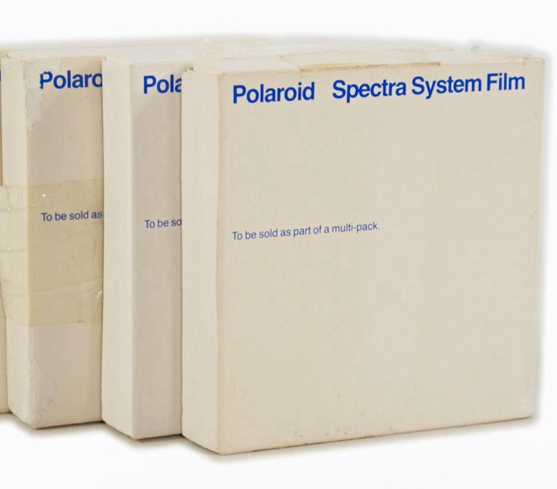 3 New Polaroid Spectra System Film, Expired 12/90