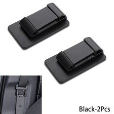 1-2pcs Black Car Seat Belt Stabilizer Limiter Auto Interior Universal Accessory