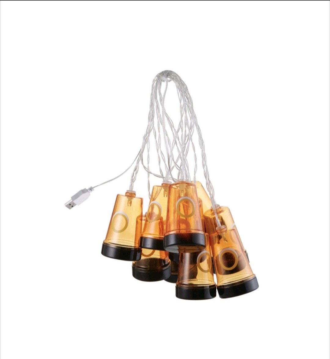 NEW NOVELTY LIGHTS STRING OF 9 USB-A