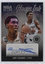 2023-24 Panini NBA Hoops Premium Stock Hoops Ink Sidy Cissoko #HI-CIS Auto 04fu