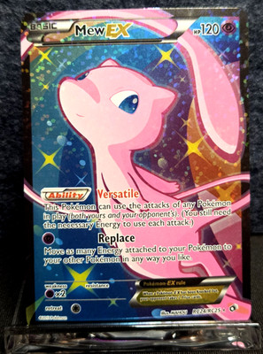 Mew EX RC24/RC25 - Ultra Rare Full Art - Legendary Treasures: Radiant Collection