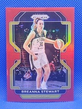 2022 Panini Prizm WNBA ~ Breanna Stewart ~#81 Red Prizm 138/199 Seattle Storm 🔥