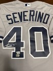 New York Yankees Luis Severino Autographed Grey Majestic MLB Authentic Jersey — photo 1