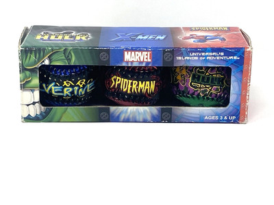 Universal Studios Islands of Adventure 1998 Marvel Spiderman Hulk X-men Baseball