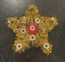 Revco Drug Stores Tree Top Christmas Holiday *Tested / 1 light not working* Vntg